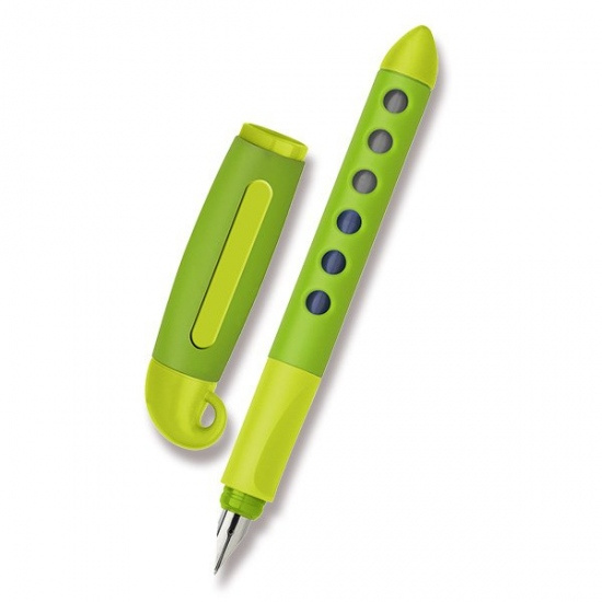Plnicí pero Faber Castell Scribolino , Pro leváky světle zelená Faber-Castell