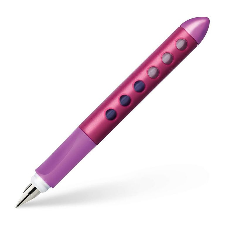 Plnicí pero Faber Castell Scribolino ,Pro praváky malinová Faber-Castell