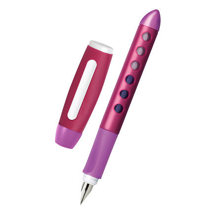 Plnicí pero Faber Castell Scribolino ,Pro praváky malinová Faber-Castell