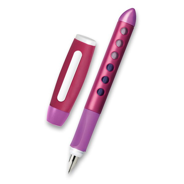 Plnicí pero Faber Castell Scribolino ,Pro praváky malinová Faber-Castell