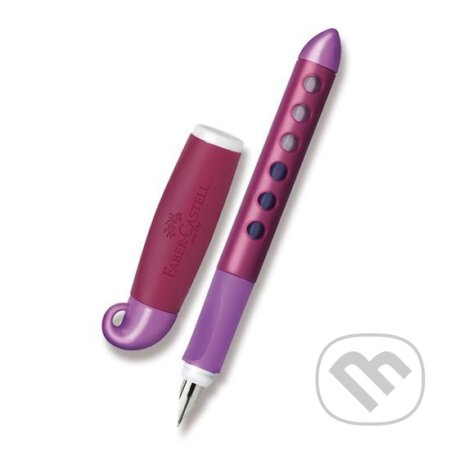 Plnicí pero Faber Castell Scribolino ,Pro praváky malinová Faber-Castell