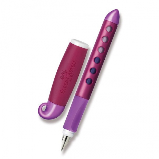Plnicí pero Faber Castell Scribolino ,Pro leváky malinová Faber-Castell