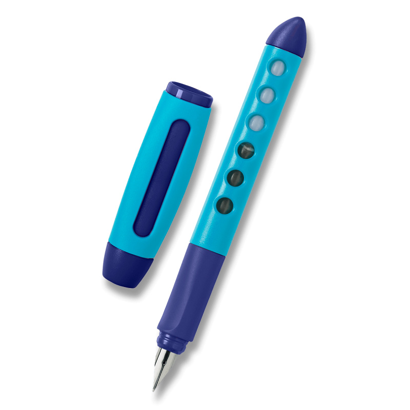 Plnicí pero Faber Castell Scribolino ,Pro leváky modrá Faber-Castell