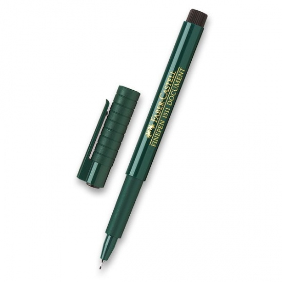 Popisovač Faber Castell FINEPEN 1511 černý Faber-Castell