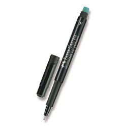Permanentní popisovač Faber-Castell 1513 F černý Faber-Castell