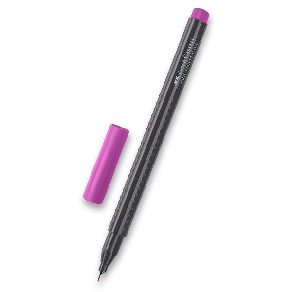 Popisovač Faber Castell Grip 0 4mm fialová Faber-Castell