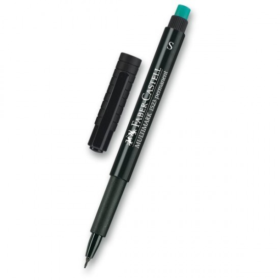 Permanentní popisovač Faber-Castell 1523 S černý Faber-Castell