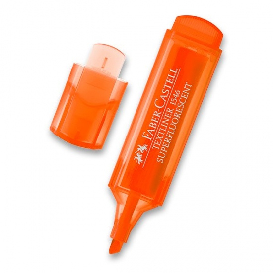 Zvýrazňovač Faber Castell Textliner 1546 oranžový Faber-Castell
