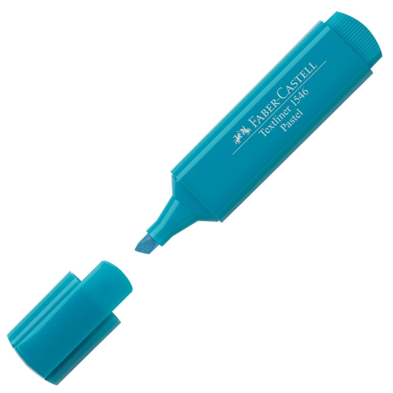 Zvýrazňovač Faber Castell Textliner 1546 pastelové barvy tyrkysová  Faber-Castell