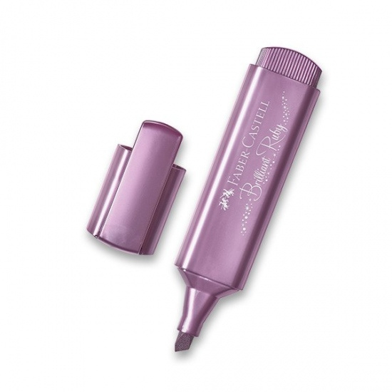 Zvýrazňovač Faber Castell Textliner 46 metalický fialový Faber-Castell