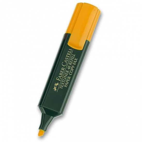 Zvýrazňovač Faber Castell Textliner 1548 - oranžový Faber-Castell