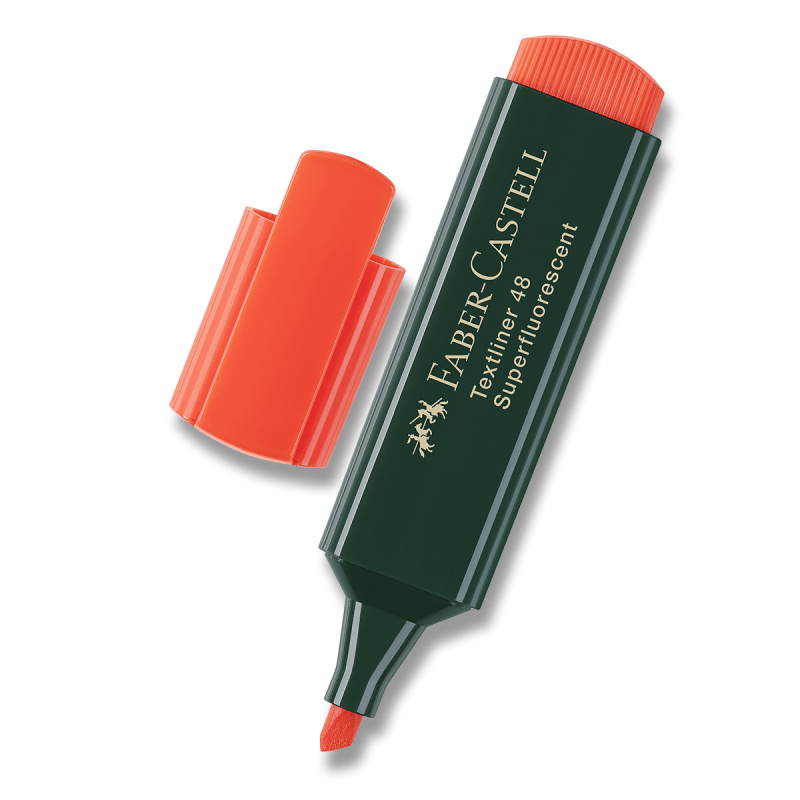 Zvýrazňovač Faber Castell Textliner 1548 - oranžový Faber-Castell