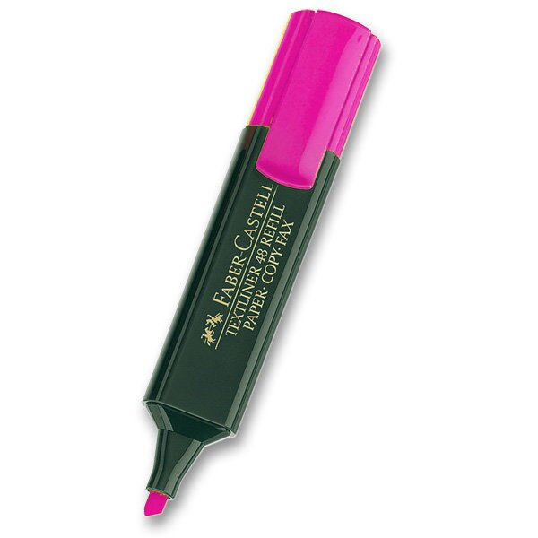 Zvýrazňovač Faber Castell Textliner 1548 - růžový Faber-Castell