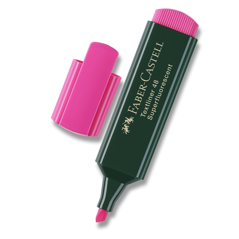 Zvýrazňovač Faber Castell Textliner 1548 - růžový Faber-Castell