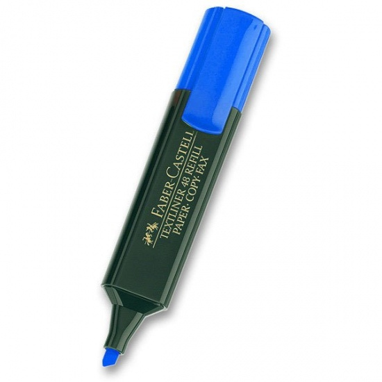 Zvýrazňovač Faber Castell Textliner 1548 - modrý Faber-Castell