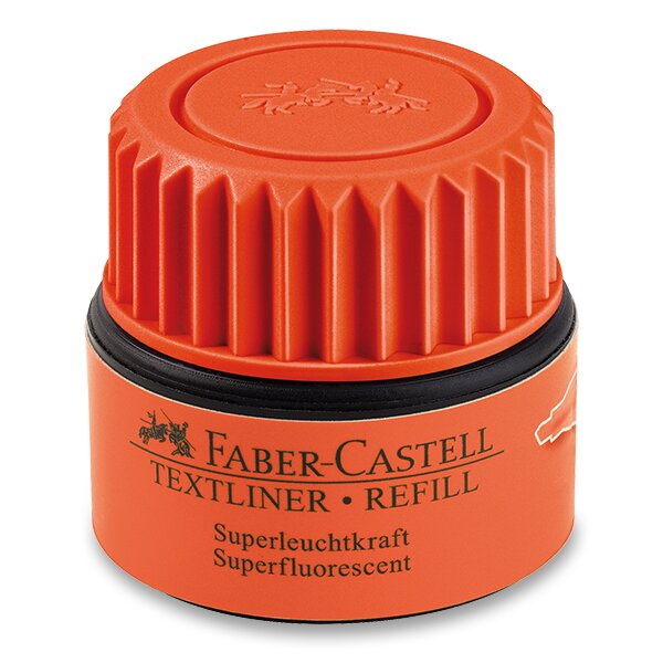 Inkoust Faber Castell Texliner 1549 oranžová Faber-Castell