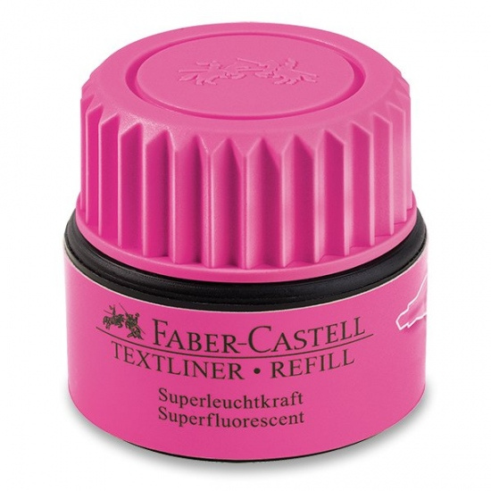 Inkoust Faber Castell Texliner 1549 růžová Faber-Castell