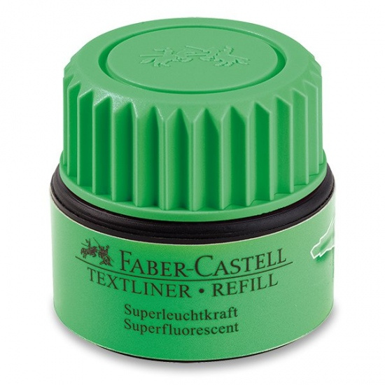 Inkoust Faber Castell Texliner 1549 zelená Faber-Castell