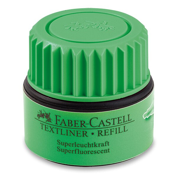 Inkoust Faber Castell Texliner 1549 zelená Faber-Castell