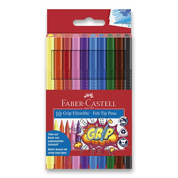 Fixy Faber Castell GRIP 10ks Faber-Castell
