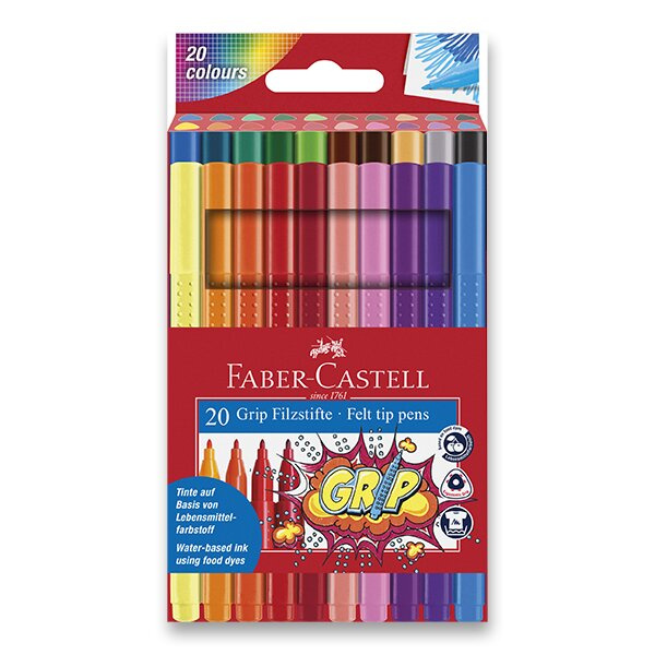 Faber-Castell Fixy Grip 20ks