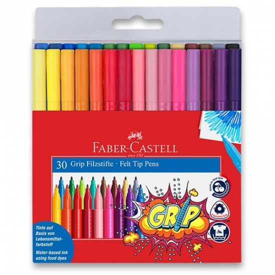 Fixy Faber Castell GRIP 30 ks Faber-Castell
