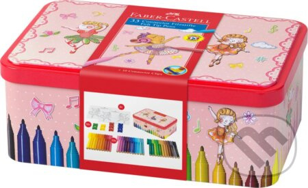 Fixy Faber Castell Connector Balerínka 33ks a přísluš. Faber-Castell