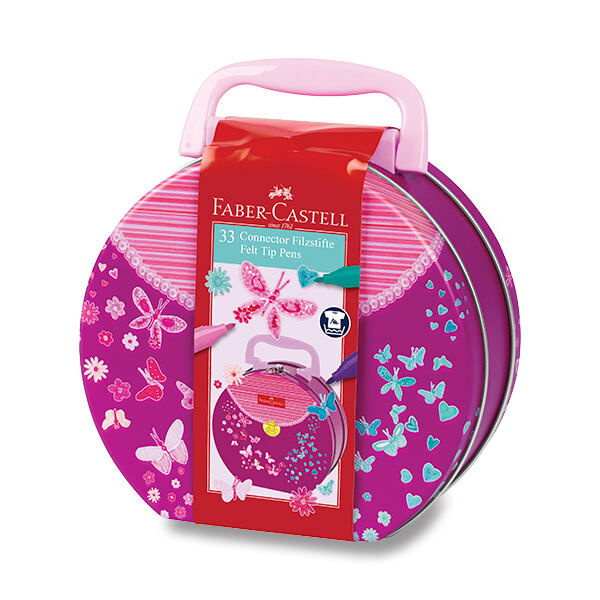 Fixy Connector 33 barev kabelka Faber-Castell