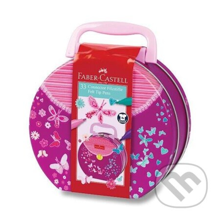 Fixy Connector 33 barev kabelka Faber-Castell