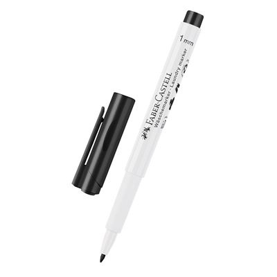 Popisovač na textil černý Faber-Castell