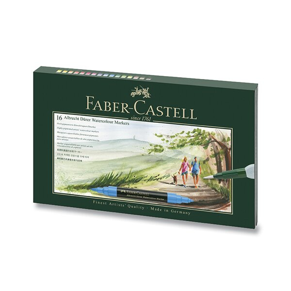 Popisovače Faber Castell Albrecht Dürer Akvar dárk.sada 16ks Faber-Castell