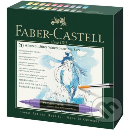 Popisovače Faber Castell Albrecht Dürer Akvarel sada 20 ks Faber-Castell