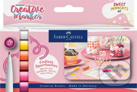 Popisovače Faber-Castell Creative Sweet - 6 ks