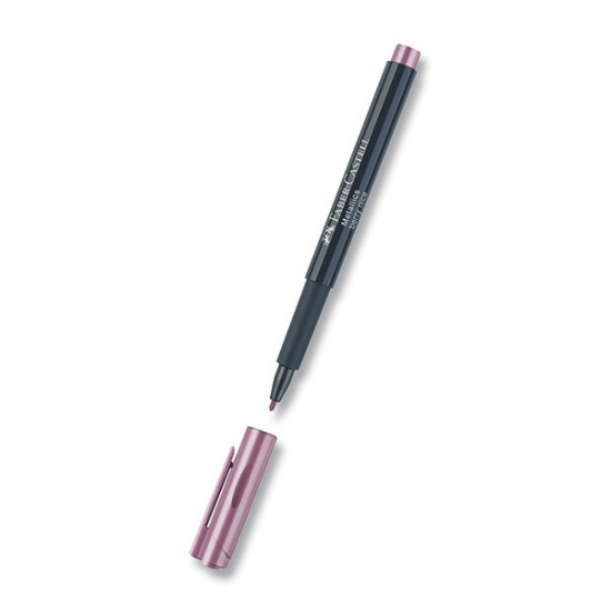 Popisovač Faber Castell metalický sv. fialová Faber-Castell