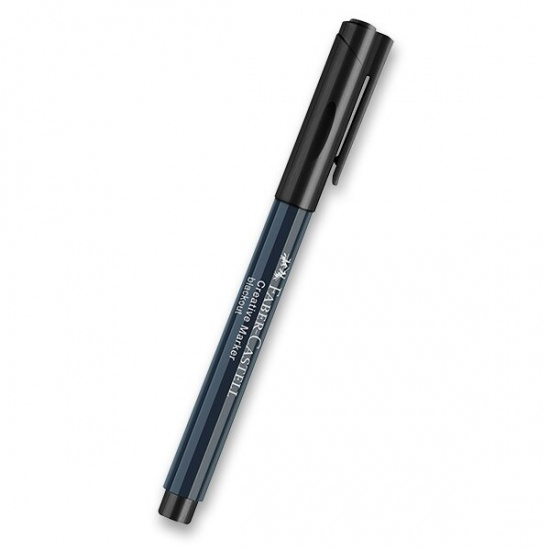Popisovač Faber-Castell Creative marker černá Faber-Castell