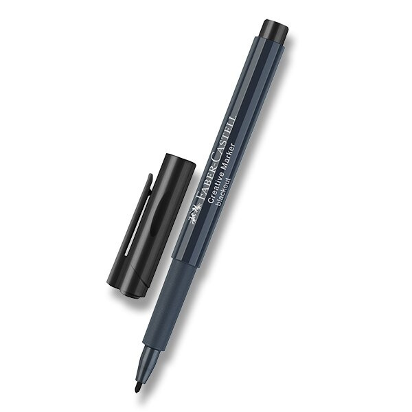 Popisovač Faber-Castell Creative marker černá Faber-Castell