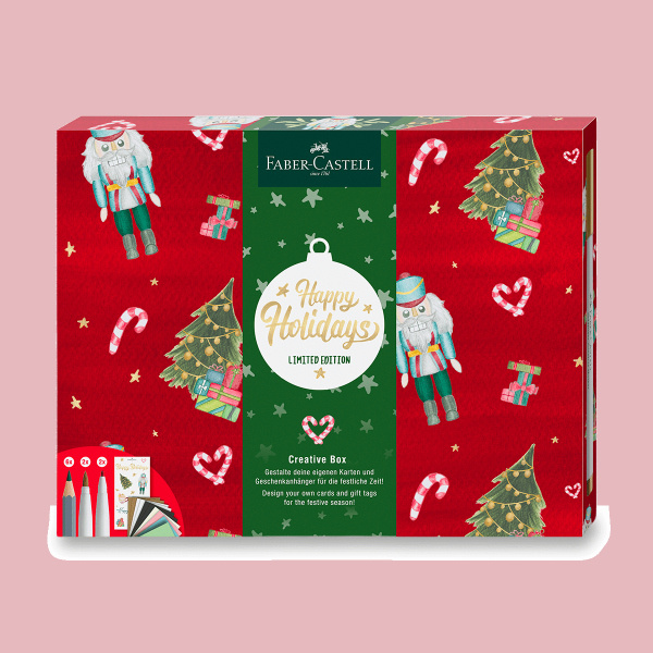 Kreativní sada Faber-Castell Creative Box - happy holidays Faber-Castell