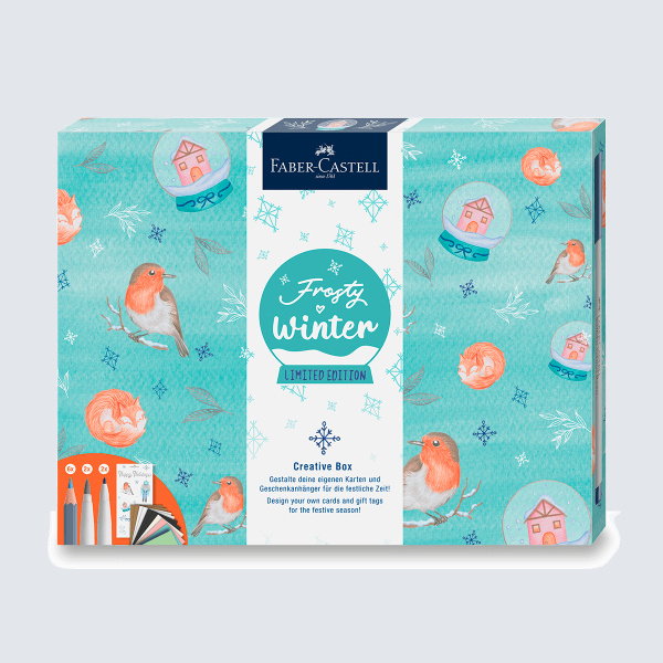 Kreativní sada Faber-Castell Creative Box - frosty winter Faber-Castell