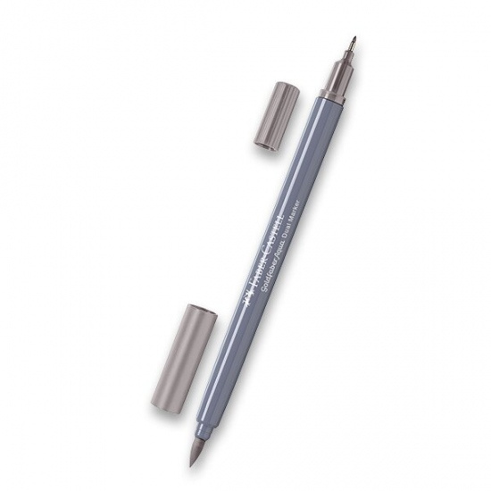 Popisovač Faber-Castell Goldfaber Aqua Dual Marker výběr barev šedá, 272 Faber-Castell