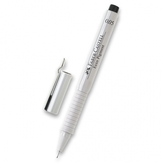 Popisovač Faber Castell Ecco Pigment 0 5mm černá Faber-Castell