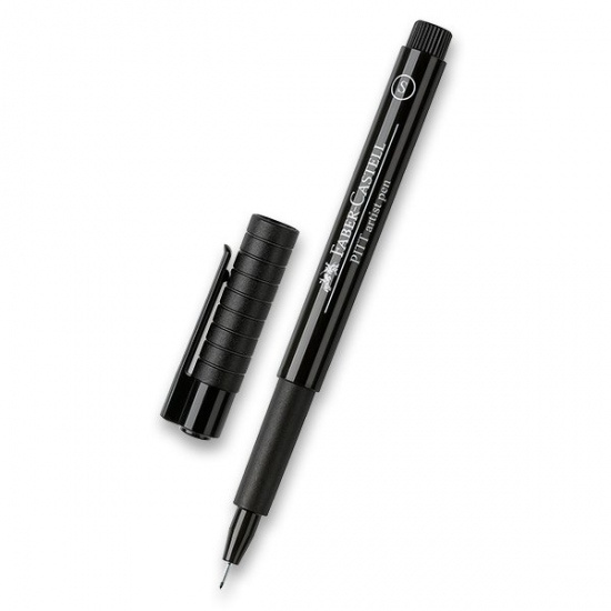Popisovač Faber Castell Pitt Artist Pen S černý Faber-Castell