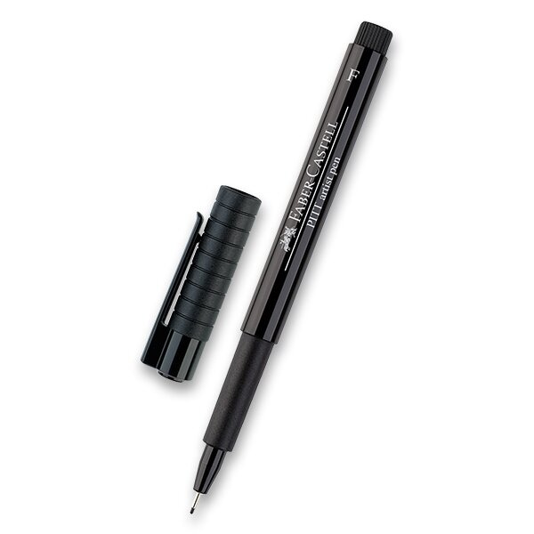 Popisovač Faber Castell Pitt Artist Pen F černý Faber-Castell