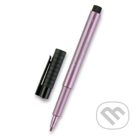 Popisovač Faber-Castell Pitt Artist Pen Metallic rubínový