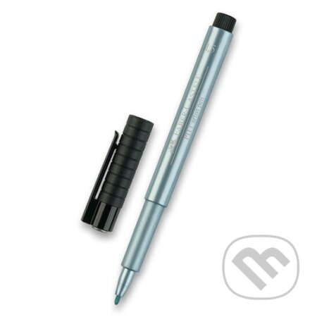 Popisovač Faber-Castell Pitt Artist Pen Metallic modrý