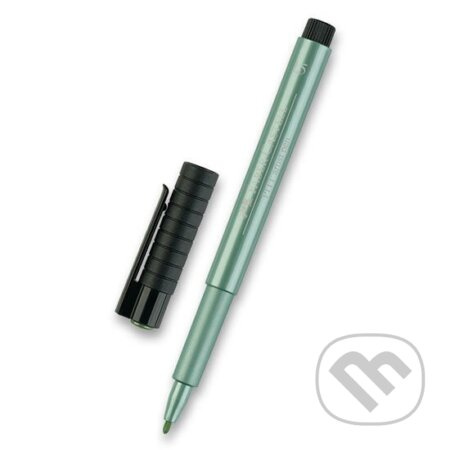 Popisovač Faber-Castell Pitt Artist Pen Metallic zelený