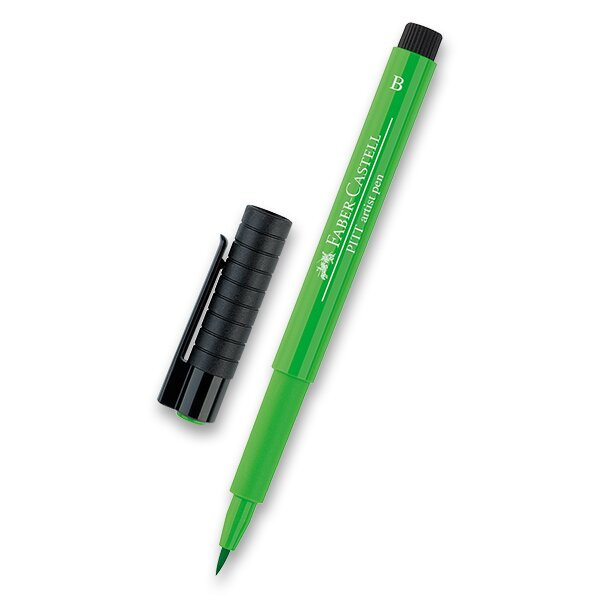 Popisovač Faber-Castell Pitt Artist Pen Brush 112, leaf green