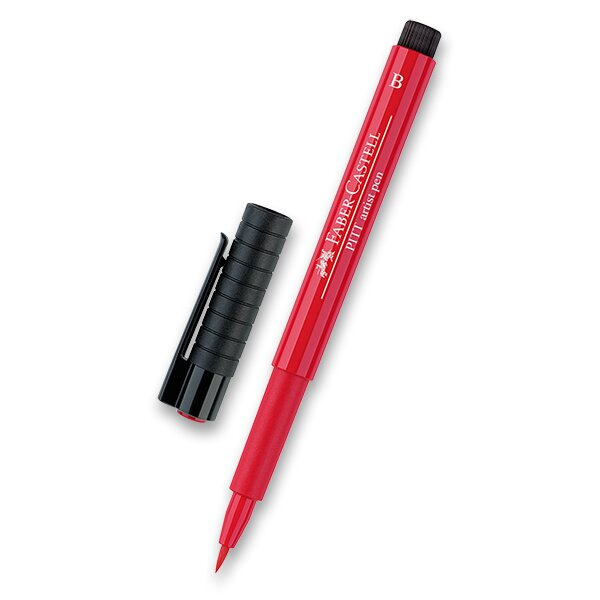 Popisovač Faber-Castell Pitt Artist Pen Brush 121, pale geranium lake