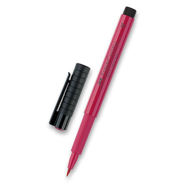 Popisovač Faber-Castell Pitt Artist Pen Brush 127, pink carmine