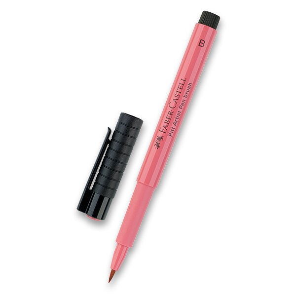 Popisovač Faber-Castell Pitt Artist Pen Brush 131, coral