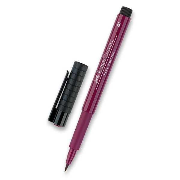 Popisovač Faber-Castell Pitt Artist Pen Brush 133, magenta